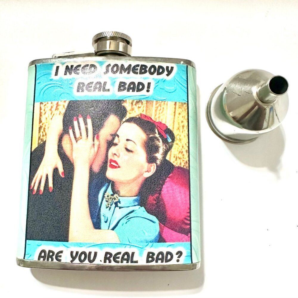 Flask Brand New. Never used. Comes with an easy pour spout